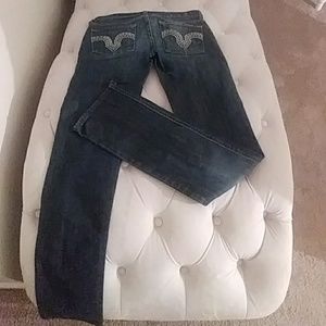 7 For All Mankind Jeans - Rhinestone Pockets
